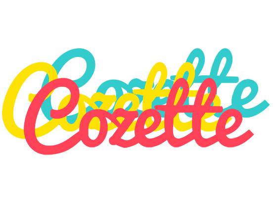 Cozette disco logo
