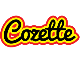 Cozette flaming logo