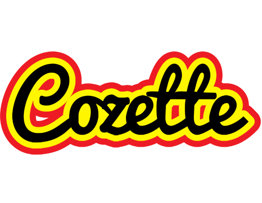 Cozette flaming logo