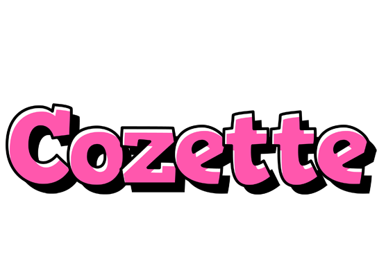 Cozette girlish logo