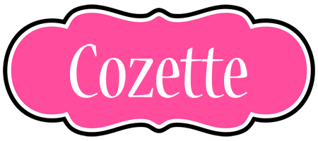 Cozette invitation logo