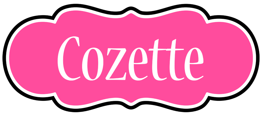 Cozette invitation logo