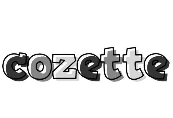 Cozette night logo