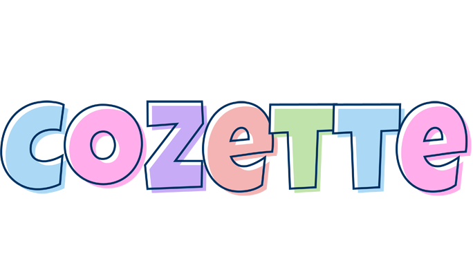 Cozette pastel logo