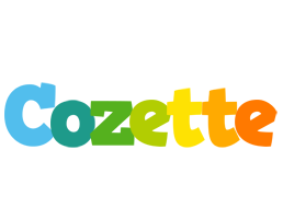 Cozette rainbows logo