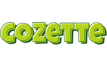 Cozette summer logo