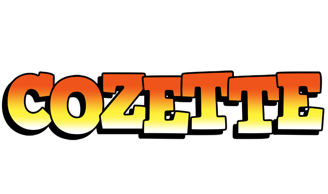 Cozette sunset logo