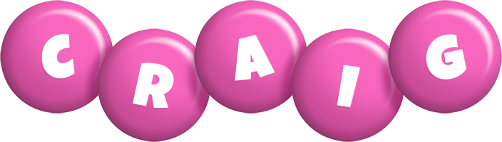 Craig candy-pink logo