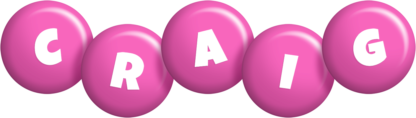 Craig candy-pink logo