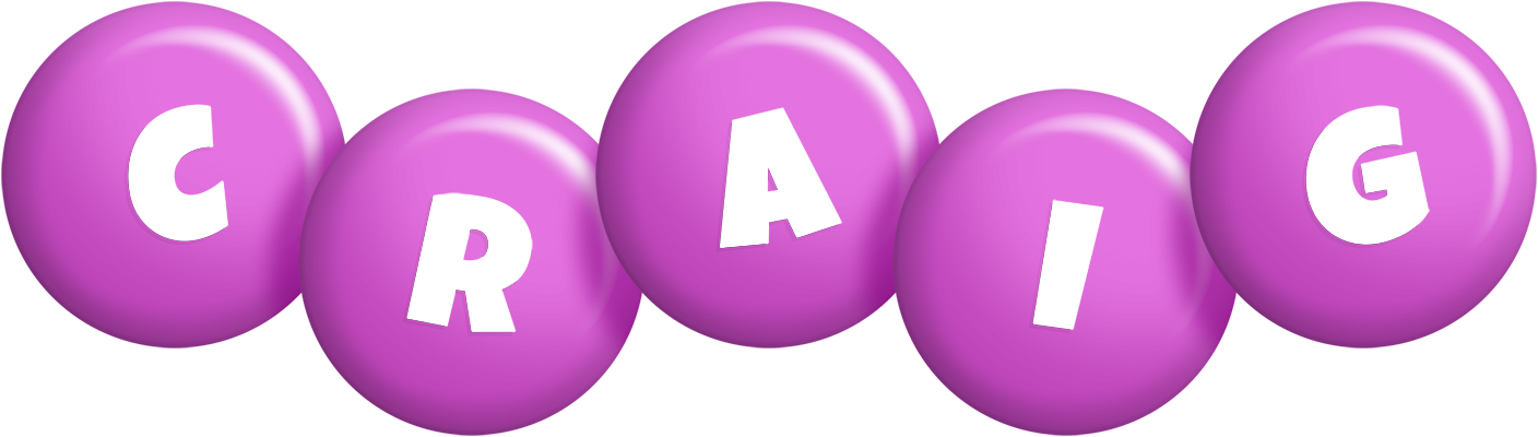 Craig candy-purple logo