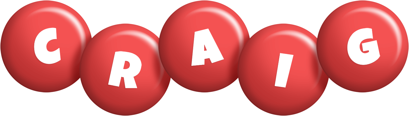 Craig candy-red logo