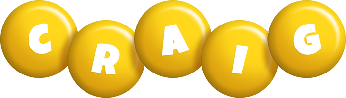 Craig candy-yellow logo