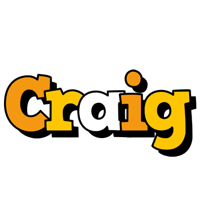 Craig cartoon logo