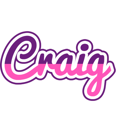 Craig cheerful logo