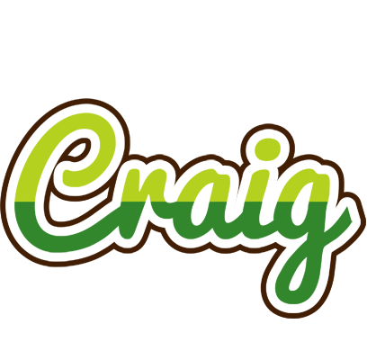 Craig golfing logo