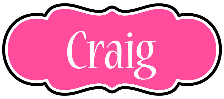 Craig invitation logo