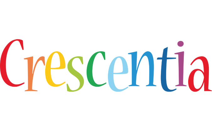 Crescentia birthday logo