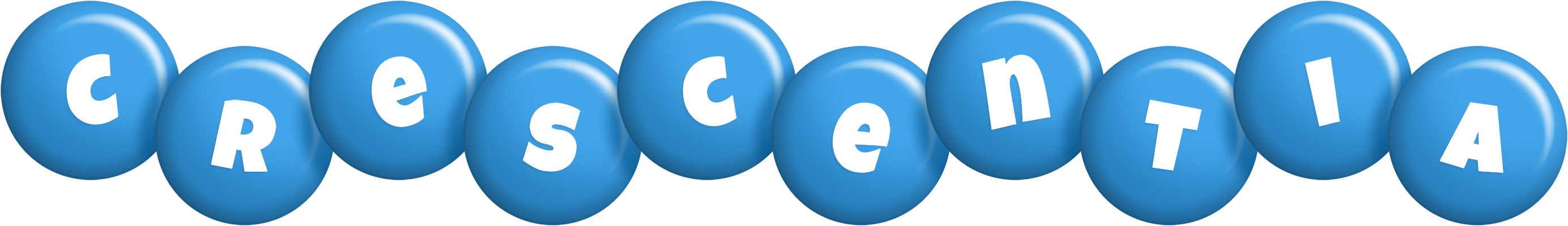 Crescentia candy-blue logo