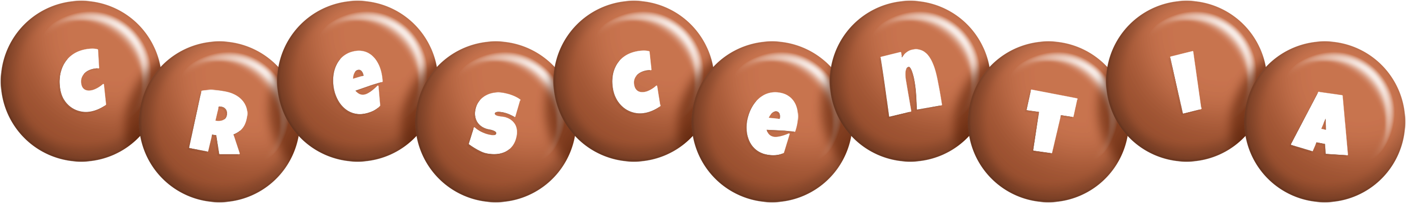 Crescentia candy-brown logo
