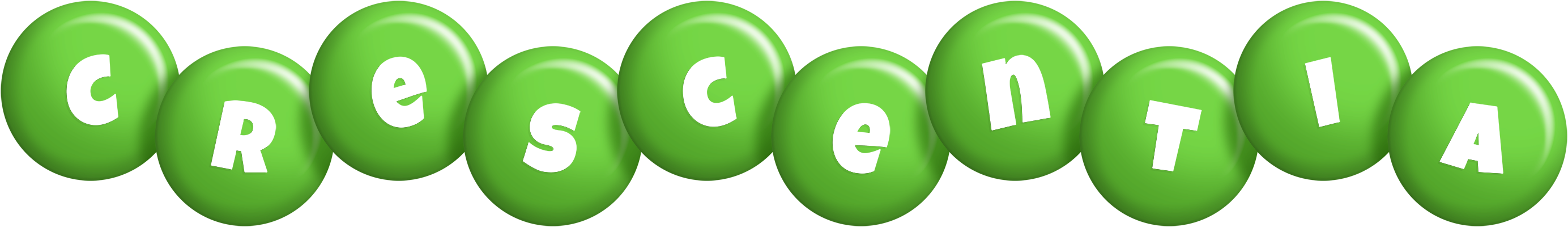 Crescentia candy-green logo