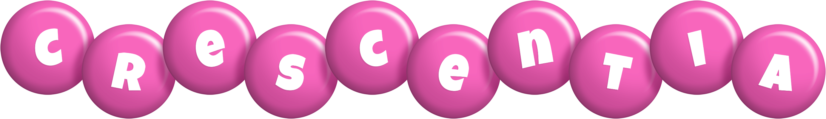 Crescentia candy-pink logo