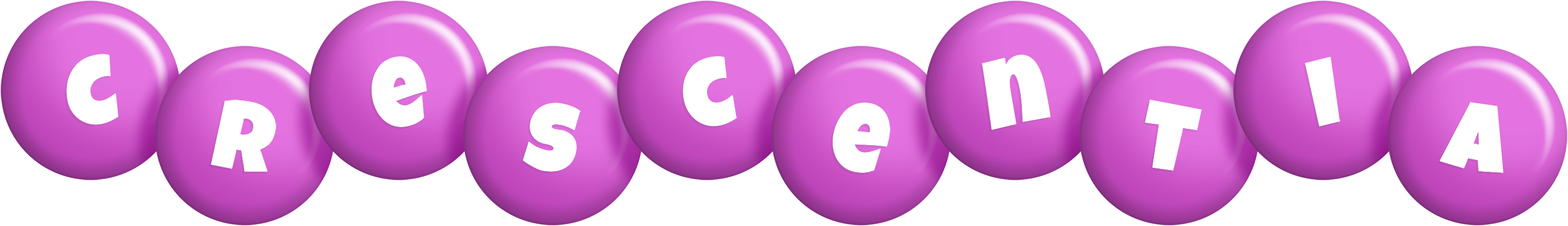 Crescentia candy-purple logo