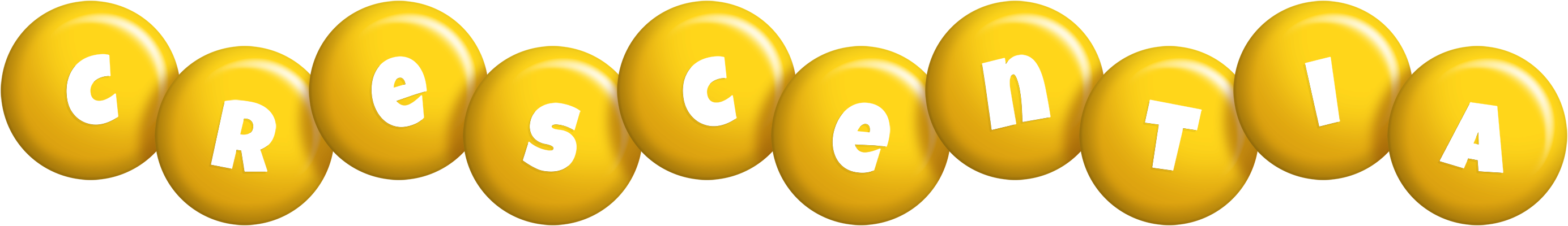 Crescentia candy-yellow logo