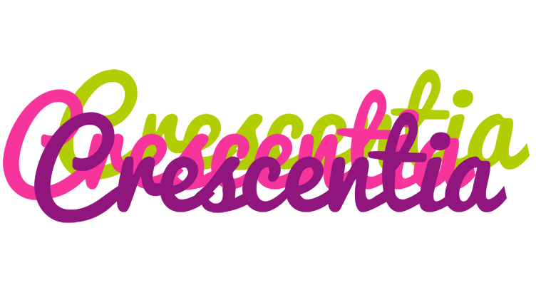 Crescentia flowers logo