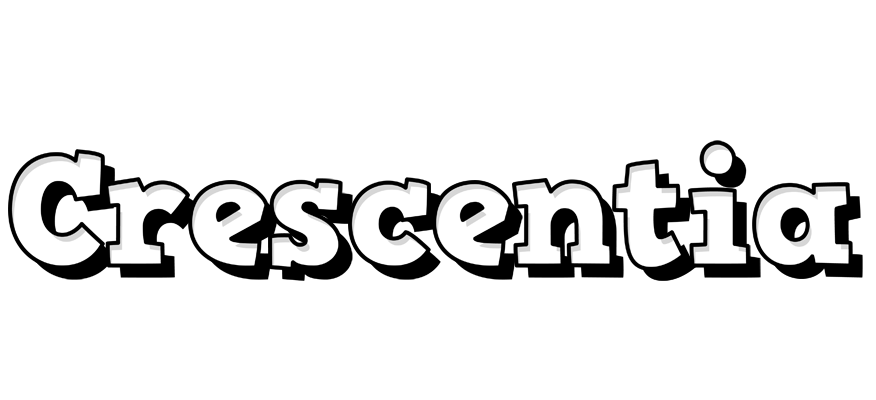 Crescentia snowing logo