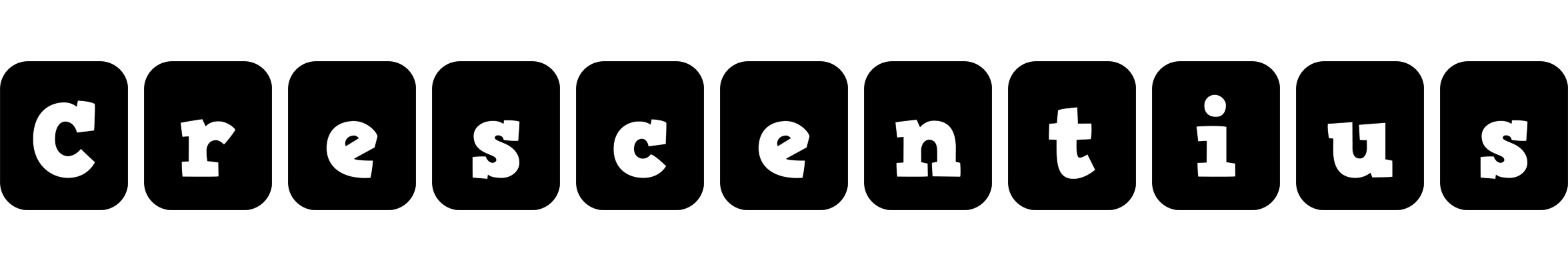 Crescentius box logo