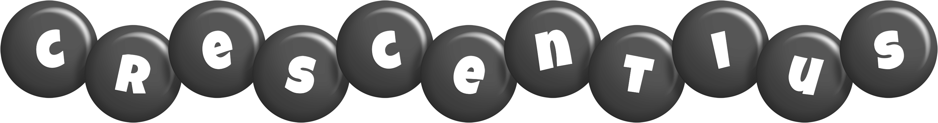 Crescentius candy-black logo