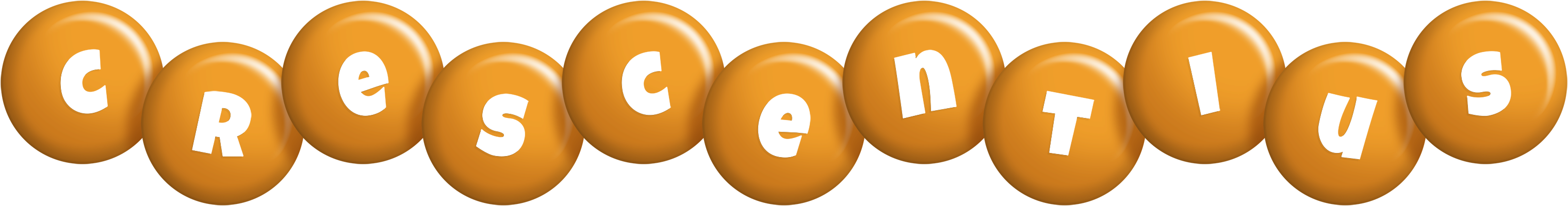 Crescentius candy-orange logo