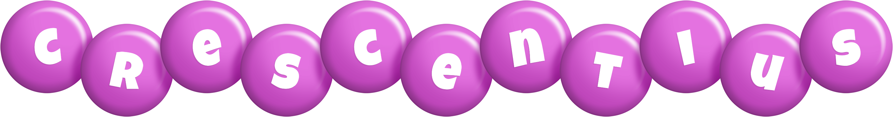 Crescentius candy-purple logo
