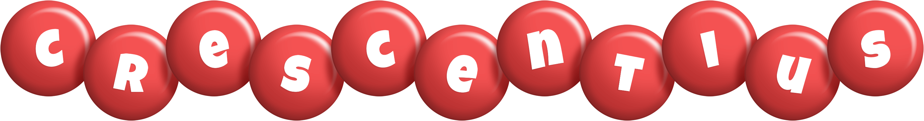 Crescentius candy-red logo
