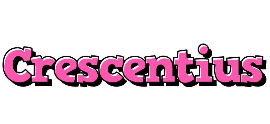 Crescentius girlish logo