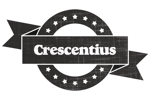 Crescentius grunge logo