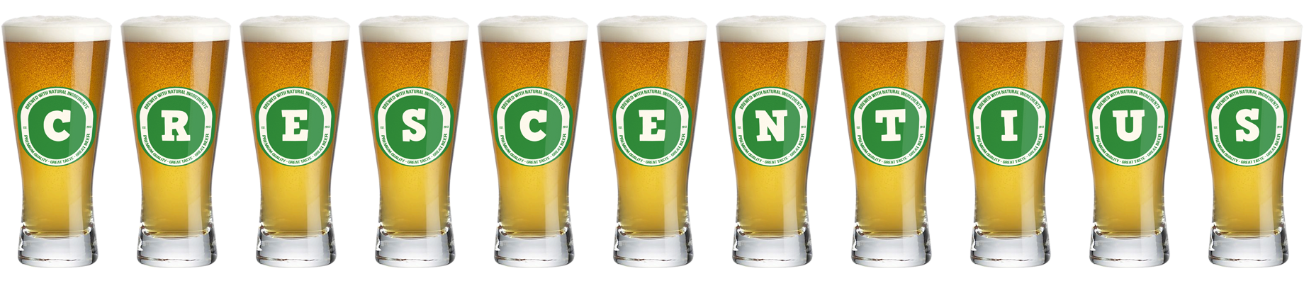 Crescentius lager logo