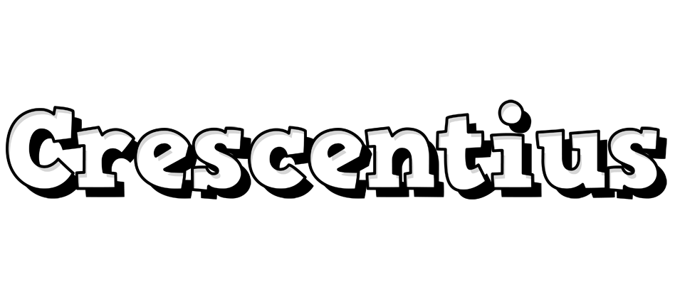 Crescentius snowing logo