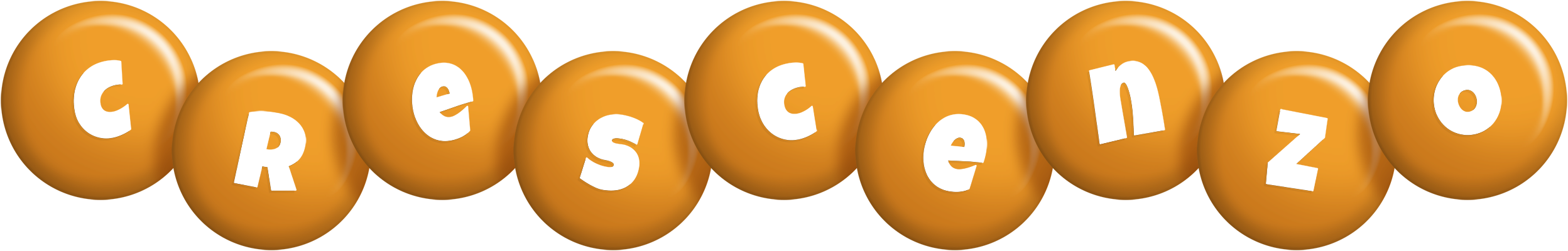 Crescenzo candy-orange logo