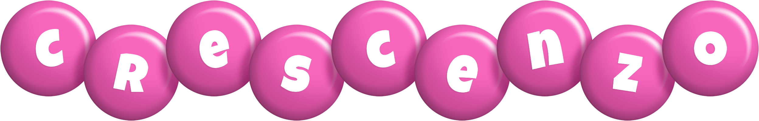 Crescenzo candy-pink logo