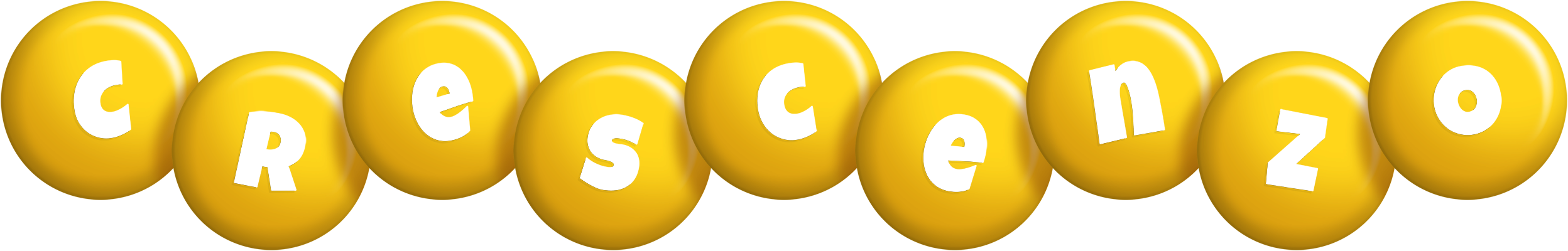 Crescenzo candy-yellow logo