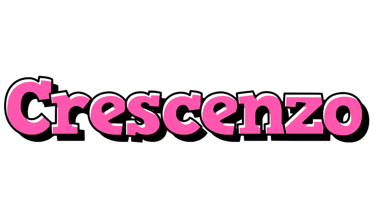 Crescenzo girlish logo