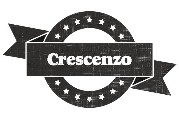 Crescenzo grunge logo