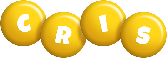Cris candy-yellow logo