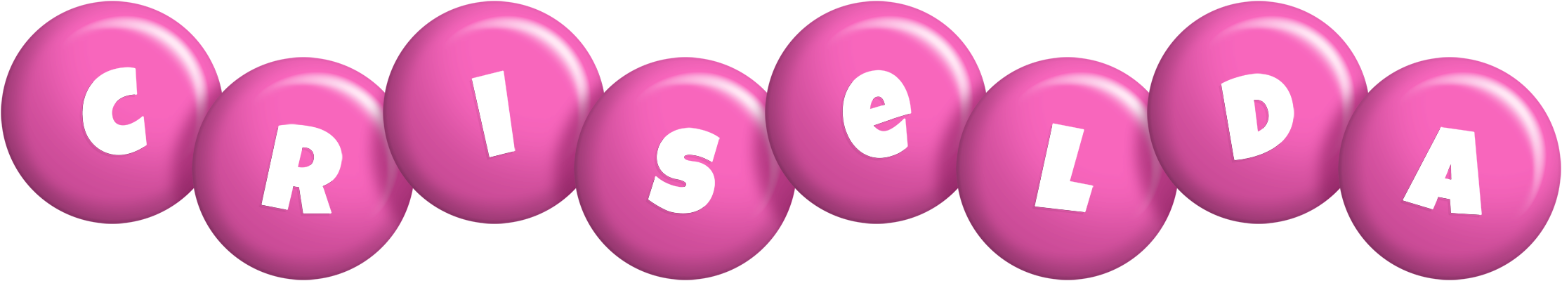 Criselda candy-pink logo