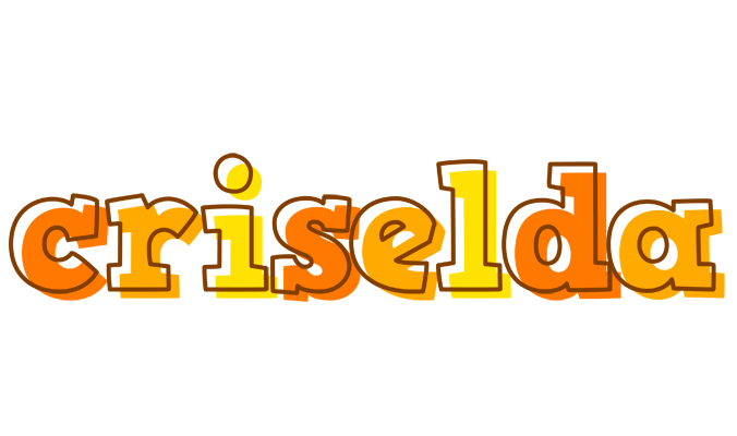 Criselda desert logo
