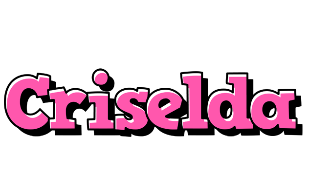 Criselda girlish logo