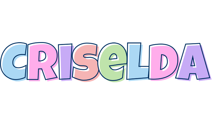 Criselda pastel logo