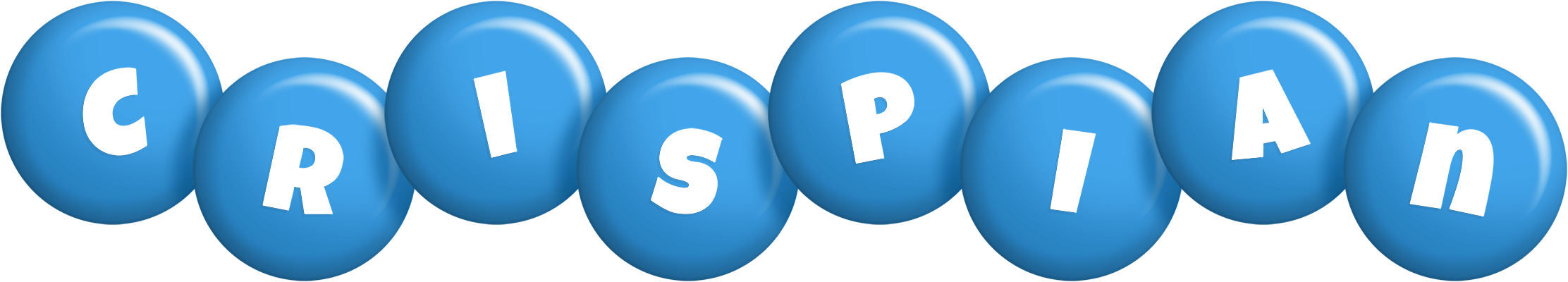 Crispian candy-blue logo