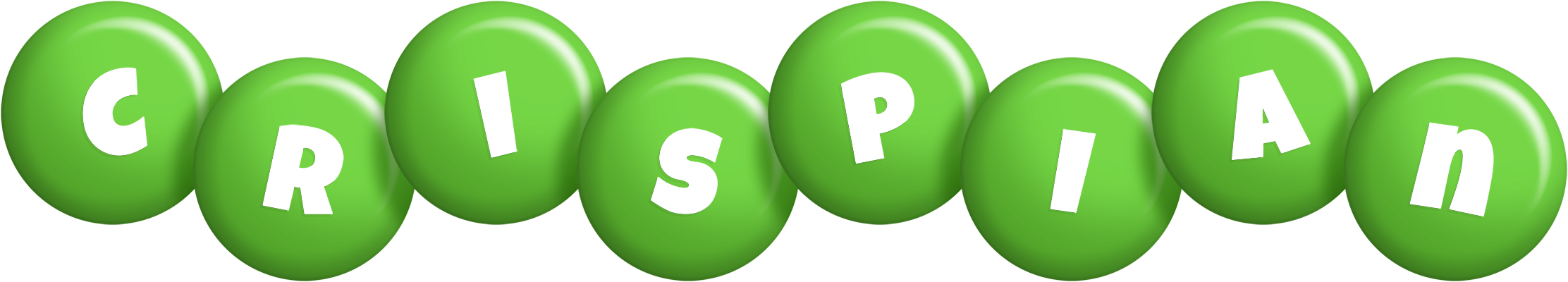 Crispian candy-green logo